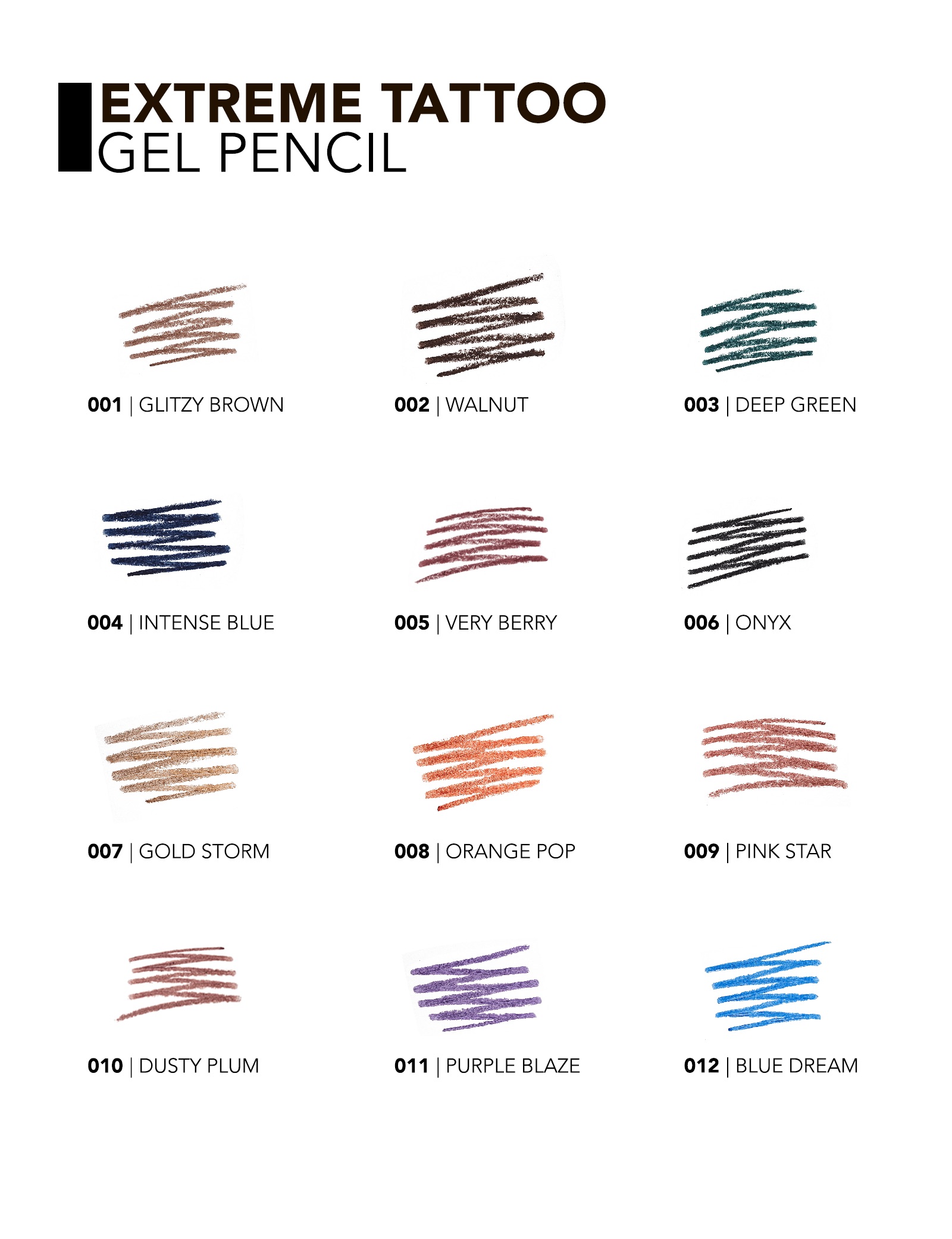 Extreme Tattoo Gel Pencil – New