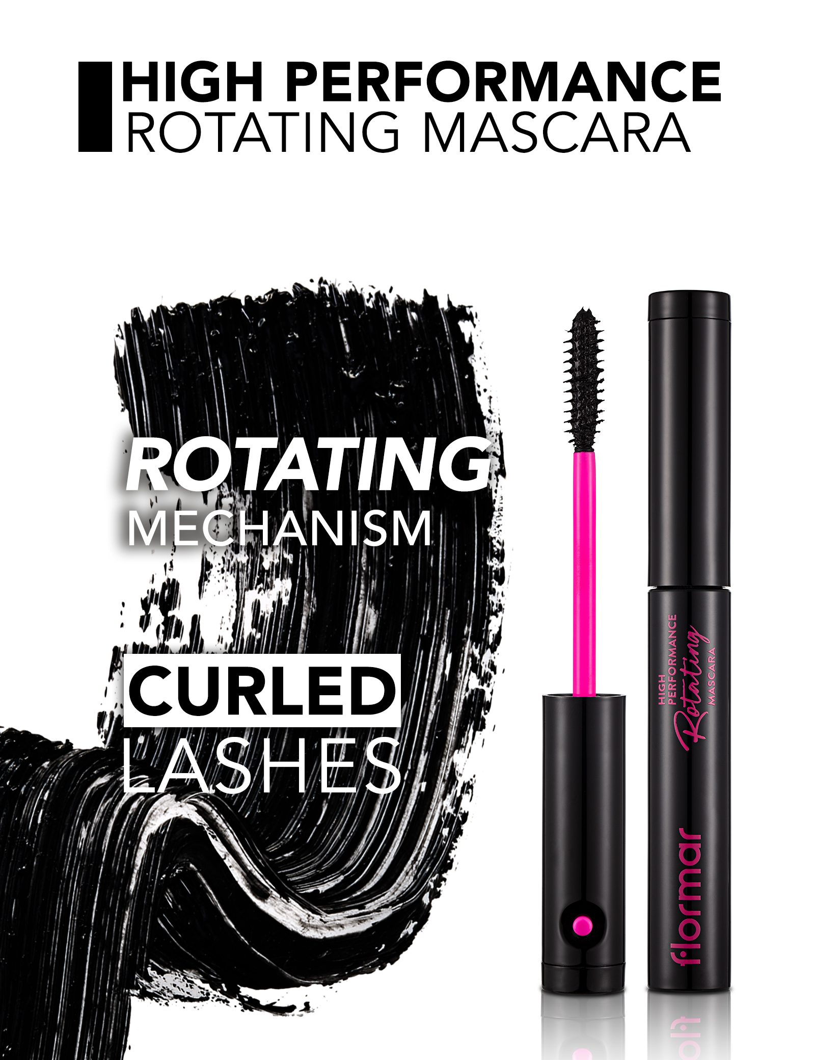 High Performance Rotating Volume Mascara