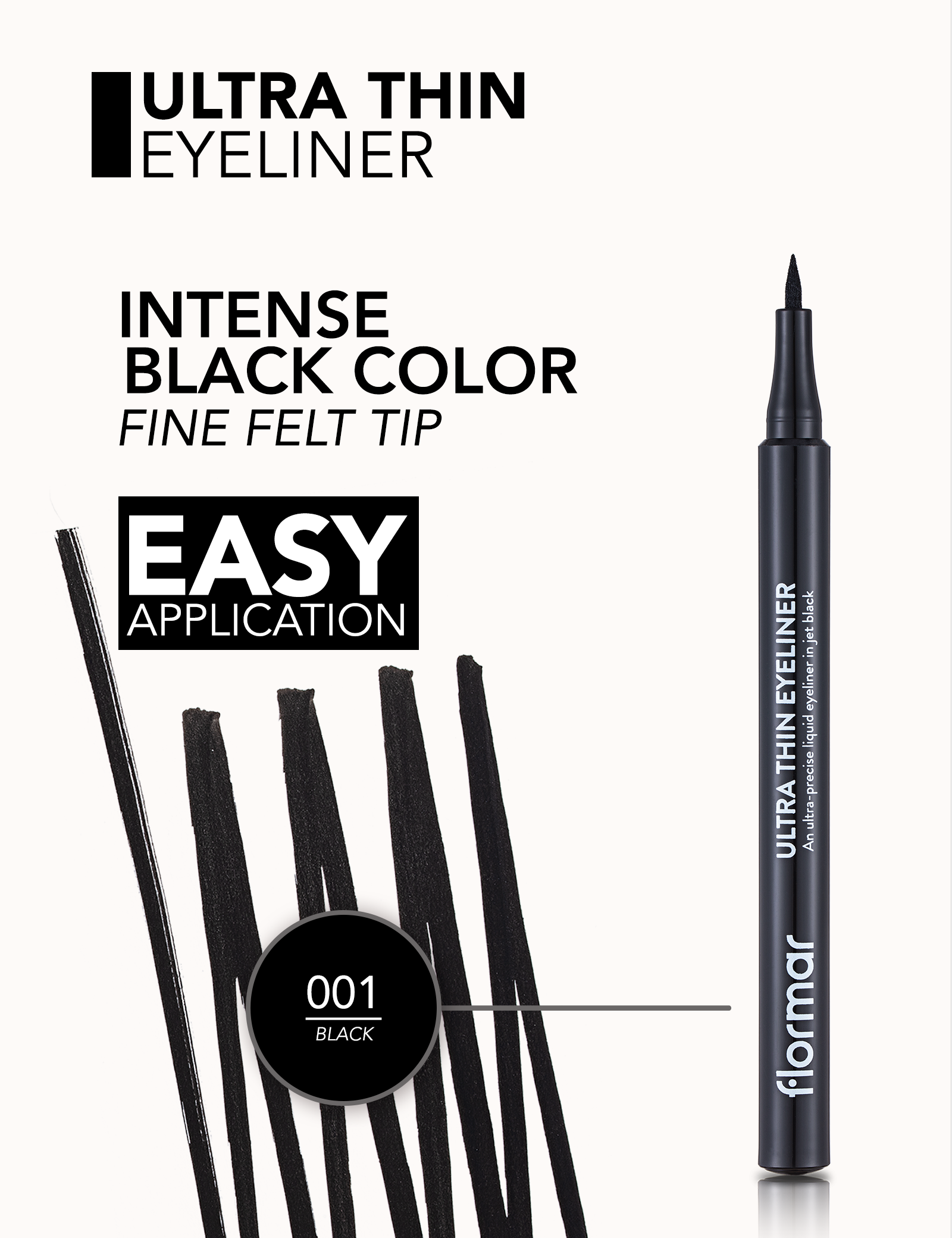 Ultra Thin Eyeliner Black